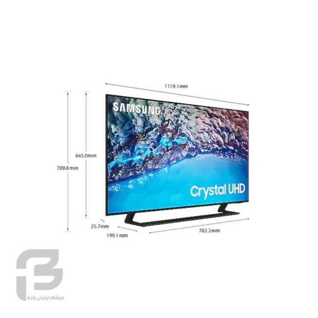 تلویزیون سامسونگ مدل بی یو 8500 سایز 50 اینچ نمای سه رخ
